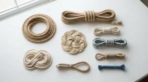 Assorted vibrant items laid out for a coloured rope tug toys for dogs review comparison